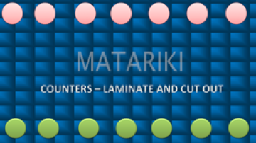 Resource Matariki game board Image